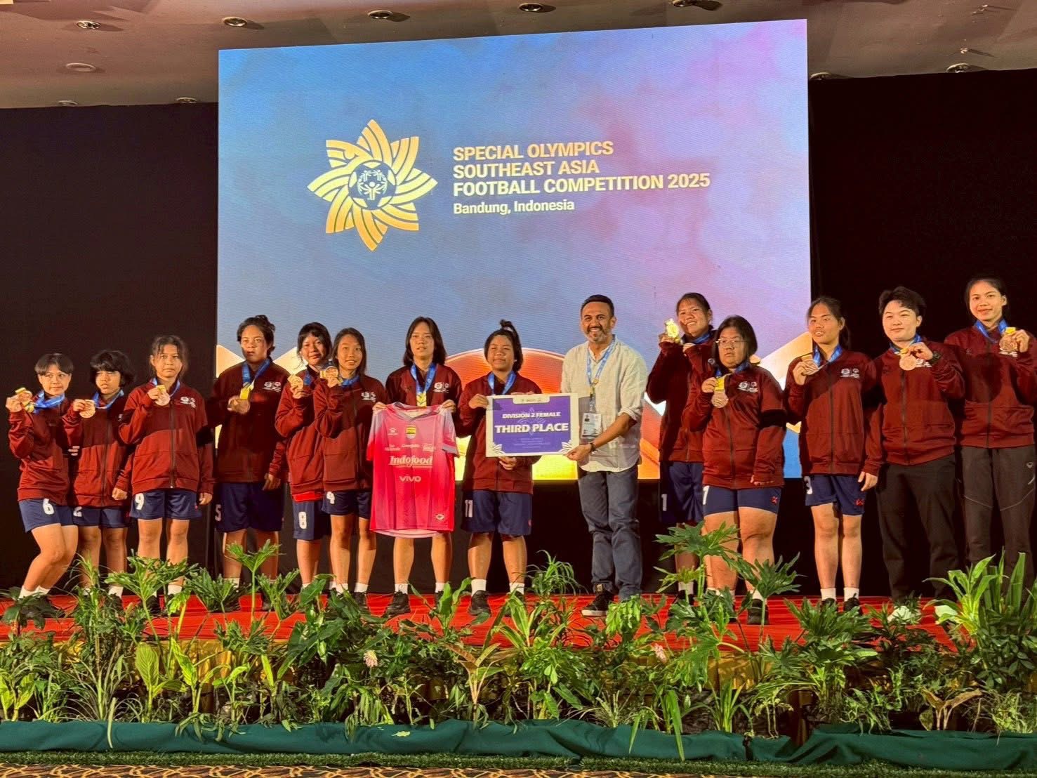 ขอแสดงความยินดีกับนักเรียนโรงเรียนชุมพรปัญญานุกูลจากการแข่งขันฟุตบอล Southeast Asia Football Competition 2025