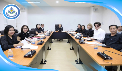 ประชุมผู้บริหาร สศศ. ในการขับเคลื่อนนโยบายสู่การปฏิบัติ