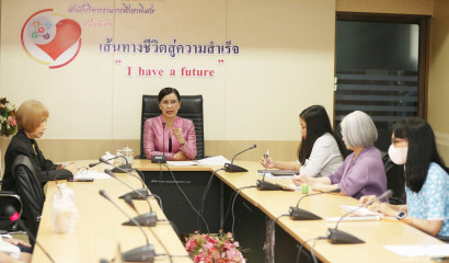 ประชุมสรุปผลการประชุมเชิงปฏิบัติการ เพื่อพัฒนาศักยภาพการบริหารสถานศึกษาของผู้บริหารในสังกัด