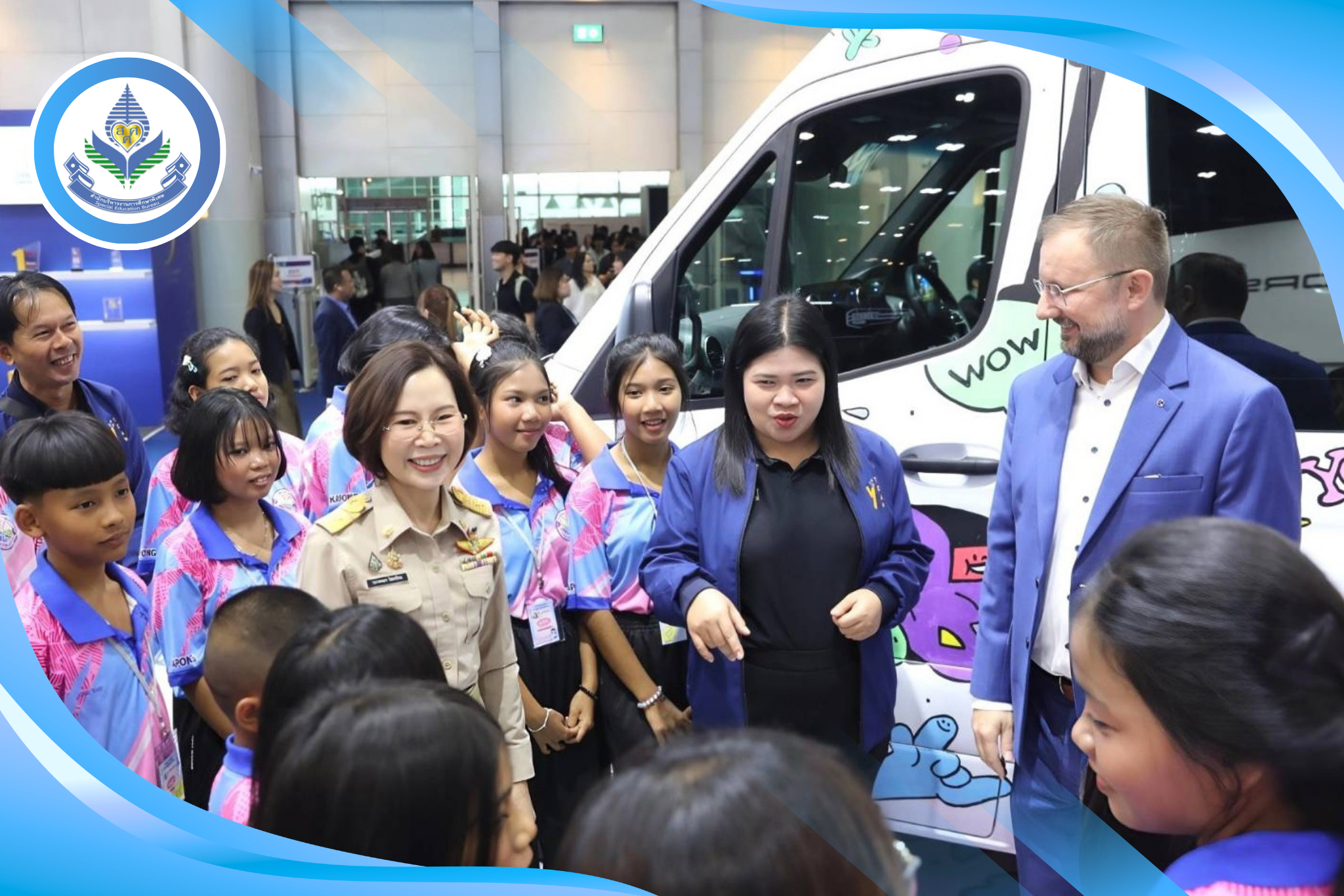 สศศ. นำคณะโรงเรียนเยาววิทย์ร่วมงาน Bangkok International Motor Show ครั้งที่ 47 พร้อมเข้าร่วมเวทีอัปเดตทิศทางอุตสาหกรรมยานยนต์ไฟฟ้าไทย