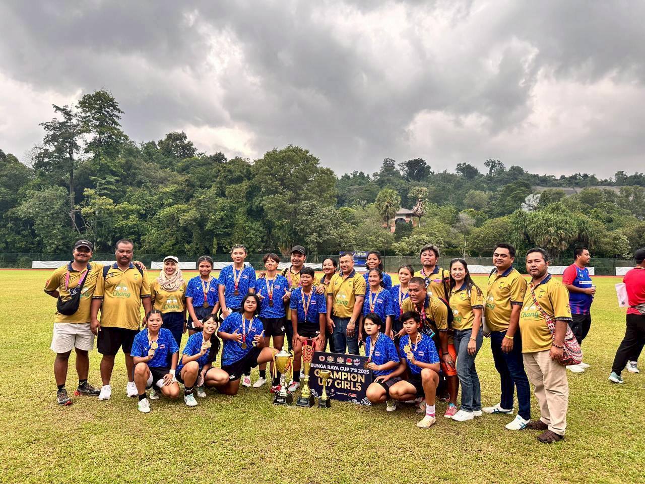 การแข่งขันรักบี้เยาวชนรายการ BUNGA RAYA CUP 7'S 2025