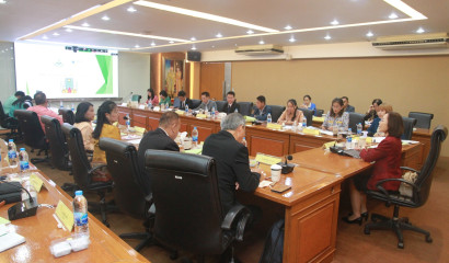 ประชุมคณะกรรมการกลั่นกรองข้อตกลงในการพัฒนางานของข้าราชการครูและบุคลากรทางการศึกษา ตำแหน่งผู้บริหารสถานศึกษา สังกัด สศศ.