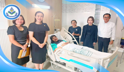 คณะกรรมการสนามสอบภาคกลางและภาคตะวันออก ดำเนินการสัมภาษณ์ผู้สมัครครูผู้ช่วย ณ โรงพยาบาลนครปฐม กรณีเหตุจำเป็นพิเศษ